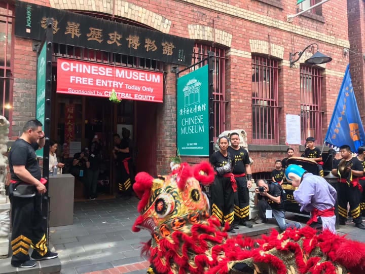 Lion Dance Chinese New Year Melbourne Chinatown